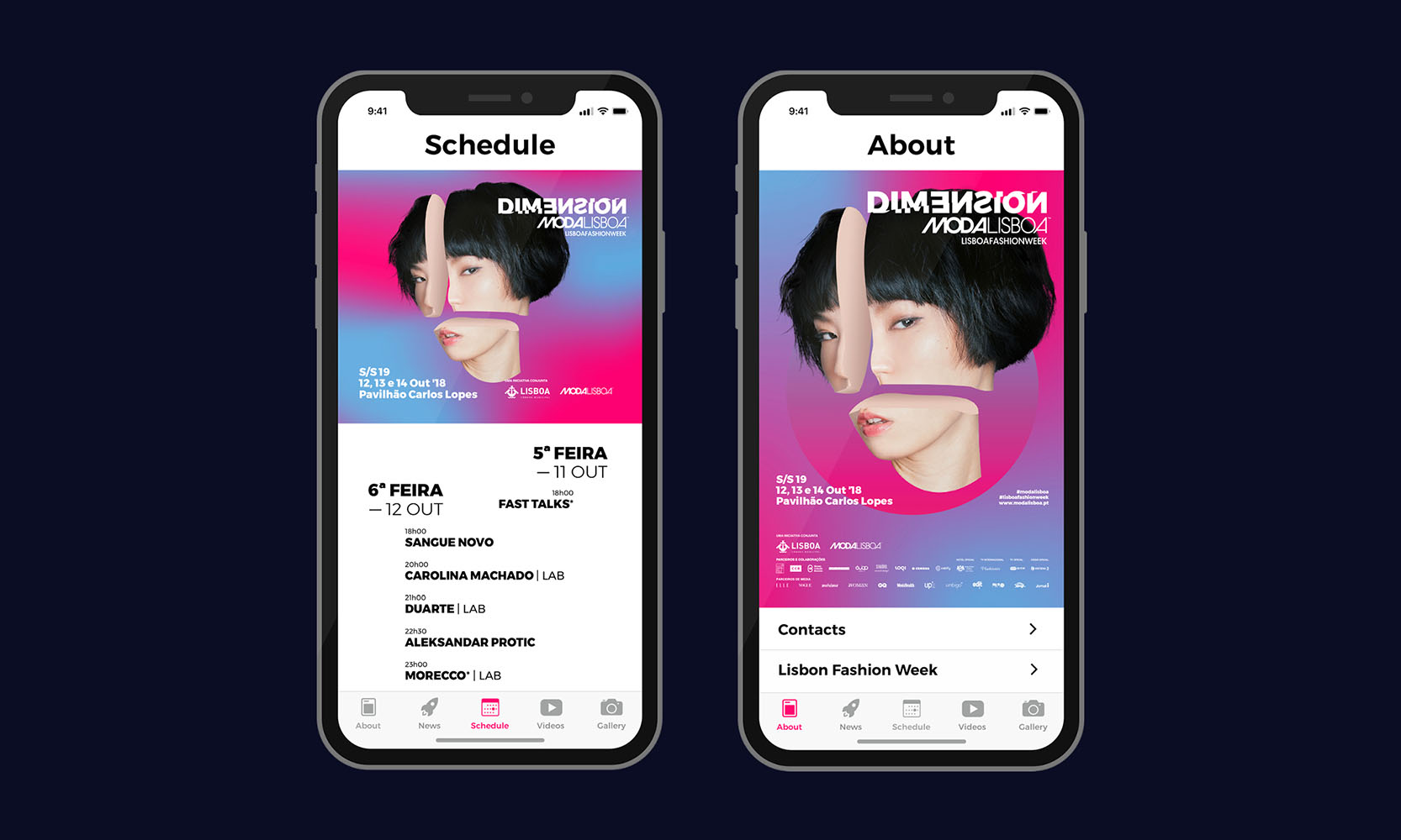 ModaLisboa app