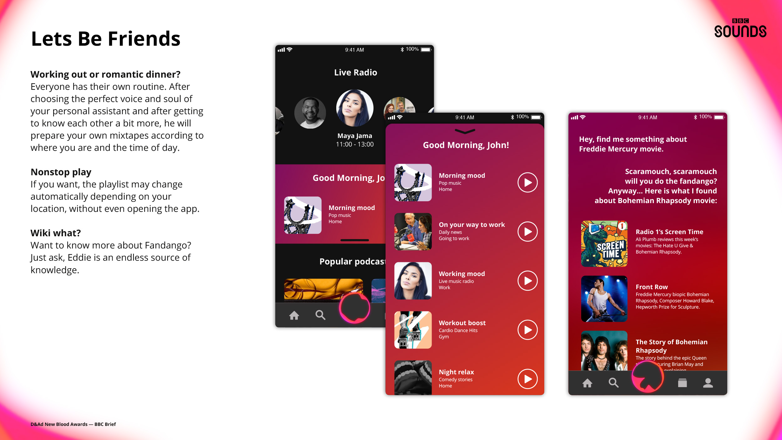 Partners in Sounds — BBC D&AD