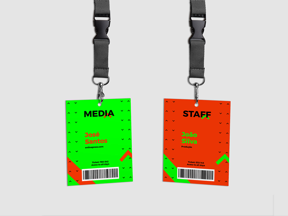 Up Fest credential